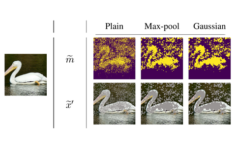 ROAR attribution post-processing examples